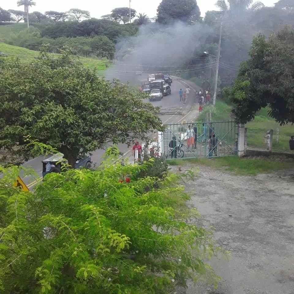 Caicedonia intolerancia paro nacional