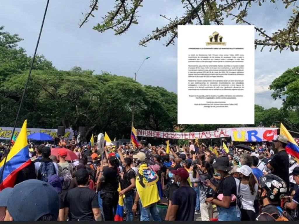 Unión de Resistencias Cali marchas