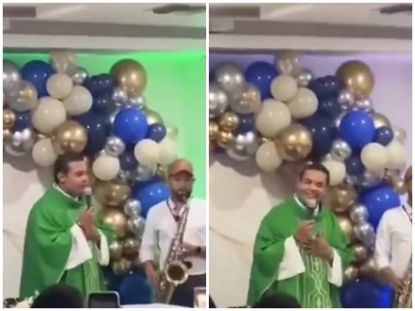 ¡Jesús bendito!: Sacerdote en Valledupar se puso a cantar vallenatos en plena misa
