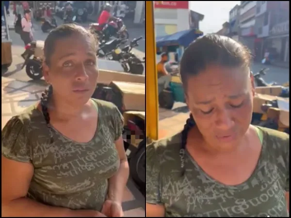 Triste relato de cuidadora de motos en Cartago, "fui a tapar una con un cartón" y al volver el celular no estaba, la robaron