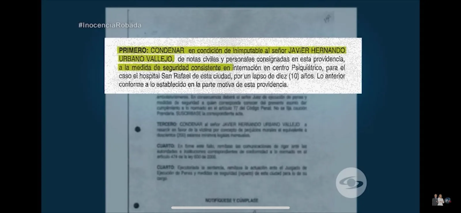 Comnoción en Pasto: "En todas partes me perseguía para tocarme,