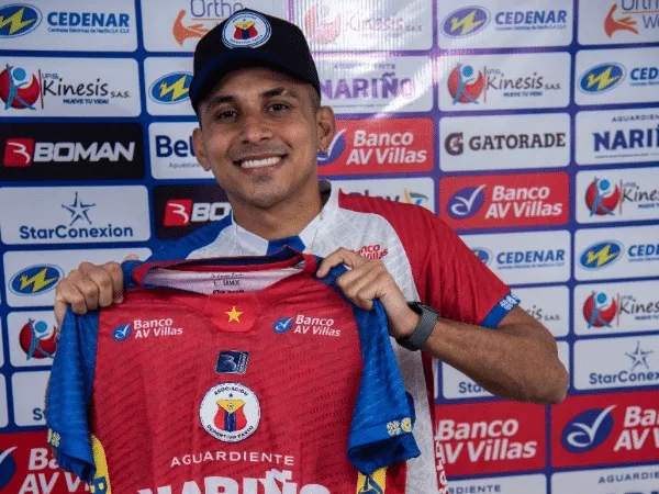 Vanegas regresa al equipo volcánico. Foto: Deportivo Pasto.