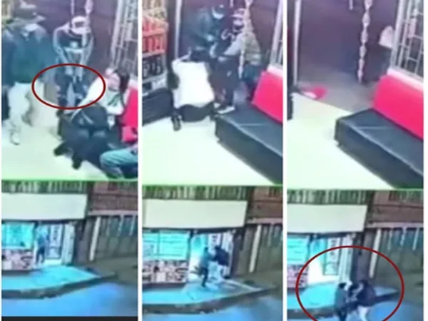 Atraco en Pasto: la mujer terminó arrastrada por los dos ladrones