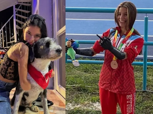 Karol Bastidas: de perder sus brazos a convertirse en una joven promesa del paraatletismo vallecaucano