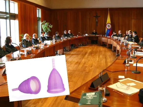 La Corte le tumbó el IVA a la copa menstrual y productos similares de higiene femenina