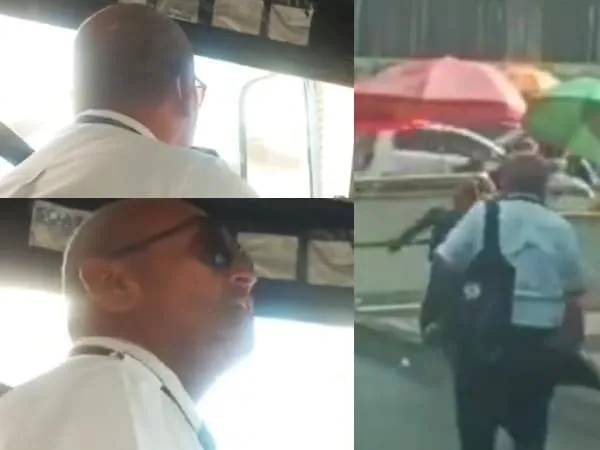 "Pasajeros indignados": Conductor de Mio E21 se retira en plena vía tras discusión con usuarios