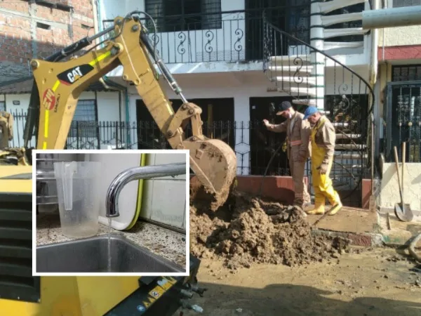 Si puede recoja: desde este sábado por trabajos de Emcali, habrá bajo presión de agua en el centro y sur de Cali