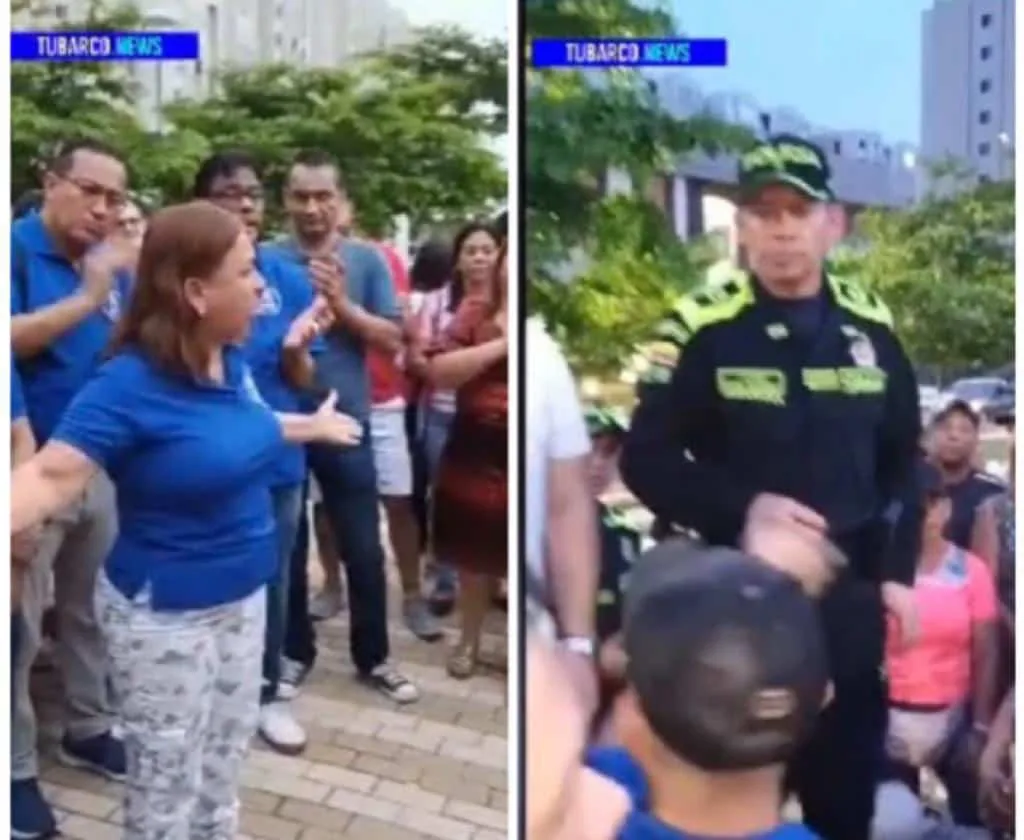 "Que patrullen, no que estén pegados del celular", reclamo a la policía en Barranquilla
