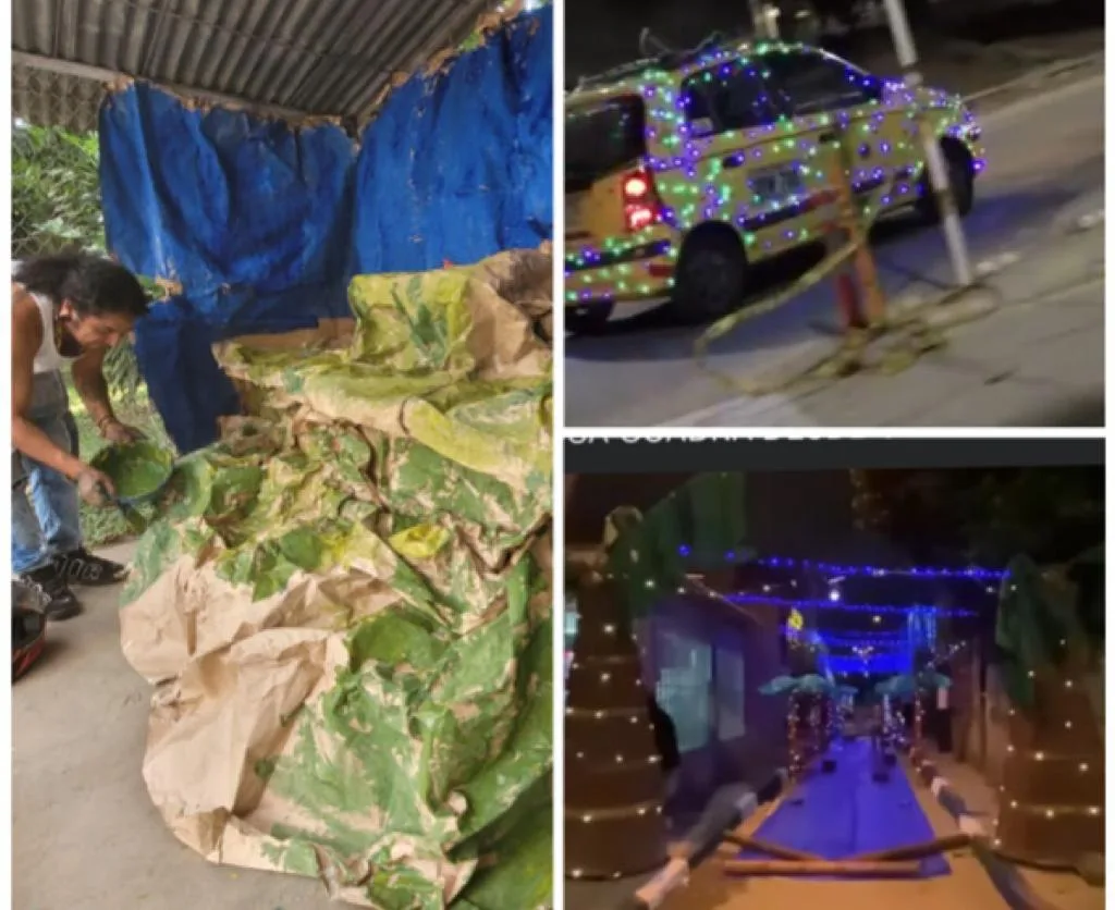 cuadras navideño Cali