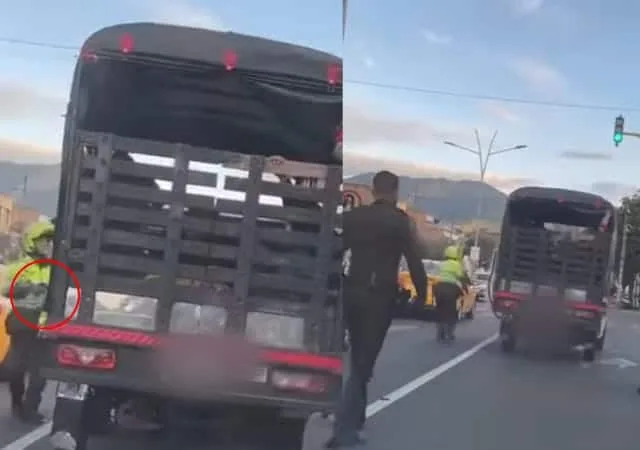 Policía en Pasto intentó detener a un 'piaggio' y casi terminan arrollados, investigan si ocupantes irían armados