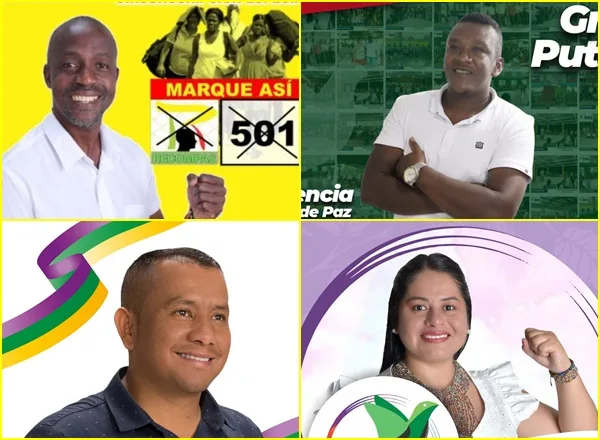 Gerson Lisímaco, Fredy Valencia y Yuli Artunduaga representarán a Nariño y Putumayo en las curules de paz