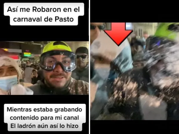 Hurto en Carnavales de Negros y Blancos