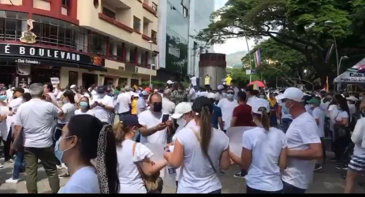 marcha del silencio en Cali