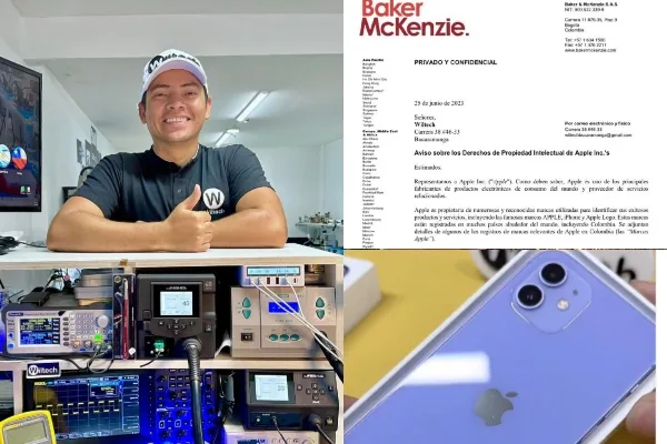 Influenciador bumangués se enfrenta a Apple por ofrecer reparación de celulares iPhone