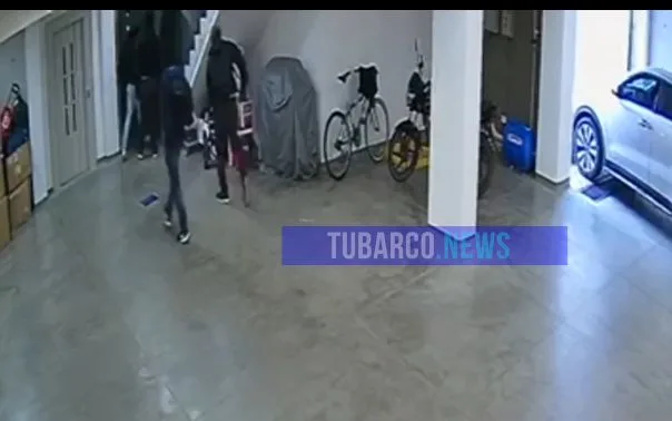 Siete ladrones y un robo en 3 minutos, se meterion hasta un conjunto residencial en Cali