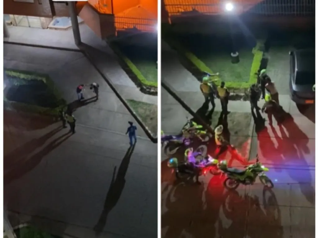 "Respete a la policía", en Cali un policía y 'comerciante' se dieron golpes