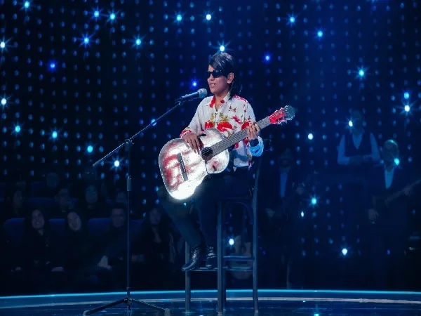Imitador de José Feliciano en 'Yo me llamo Mini'.
