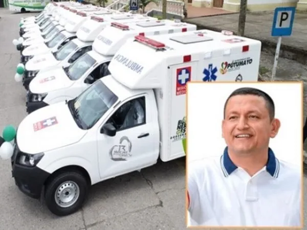Gobernador de Putumayo investigado por sobrecosto de ambulancias fue dejado en libertad