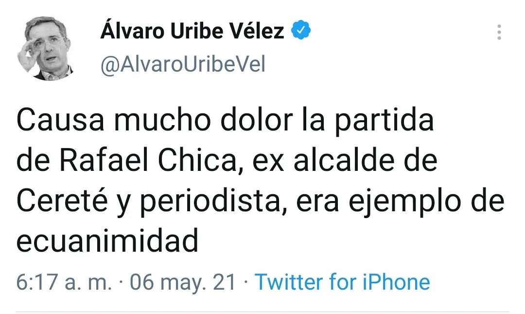 Periodista Rafael Chica
