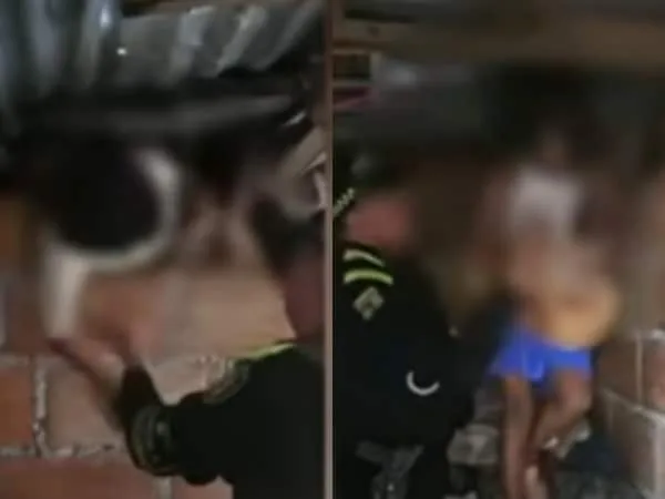 Indignación en Medellín: dos niños de 11 y 12 años fueron encontrados encadenados