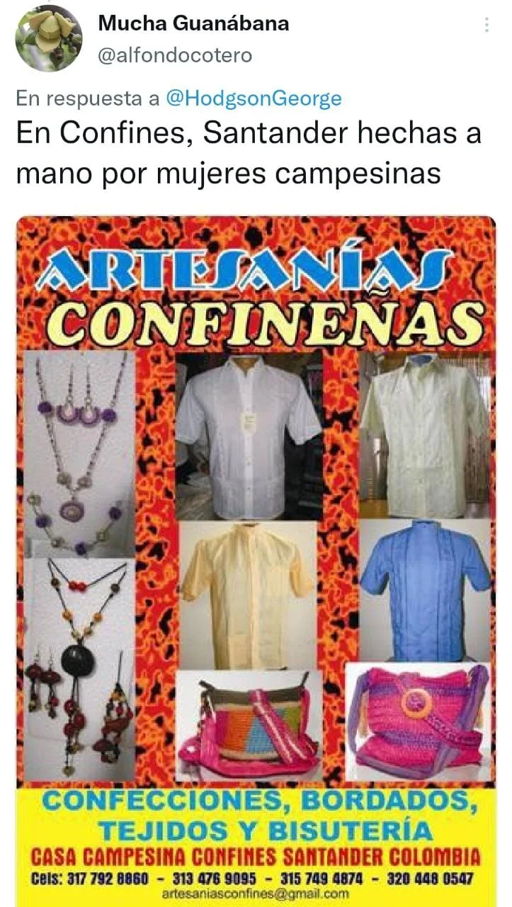 Guayabera en Colombia