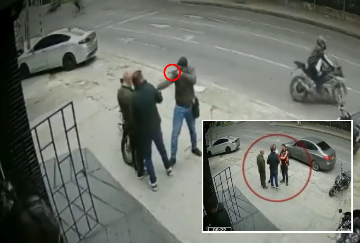 Primero atacan y después pregunta: ladrones dispararon a padre e hijo en Bogotá, "un milagro los tiene con vida"