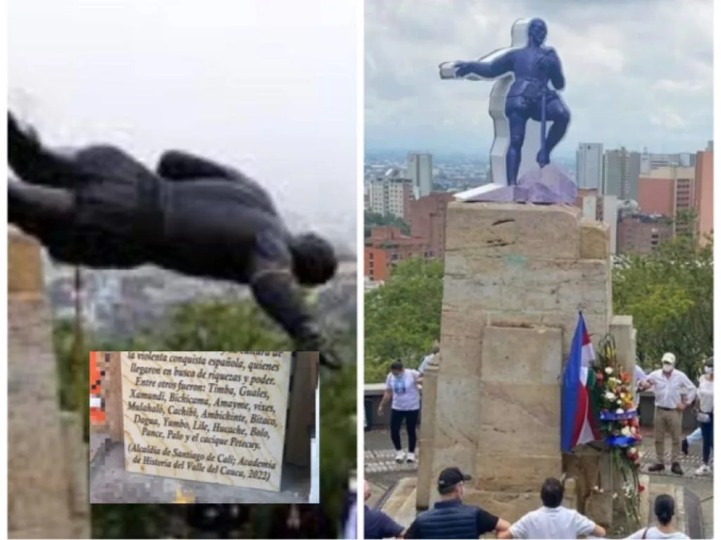 estatua de Sebastián de Belalcázar en Cali