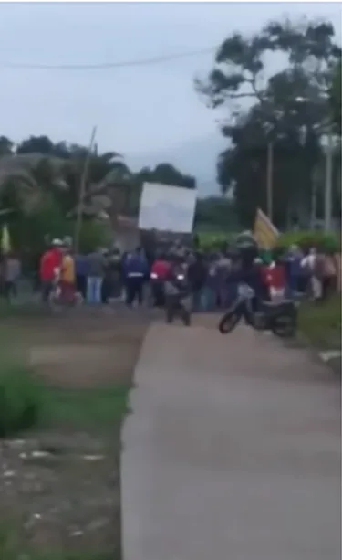 desalojo en palmira