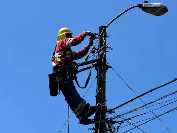 Cortes de energía en Chile.