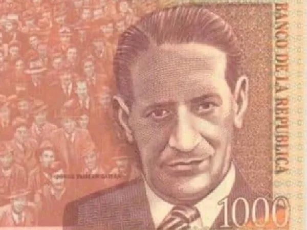 Billete de 1.000 pesos.