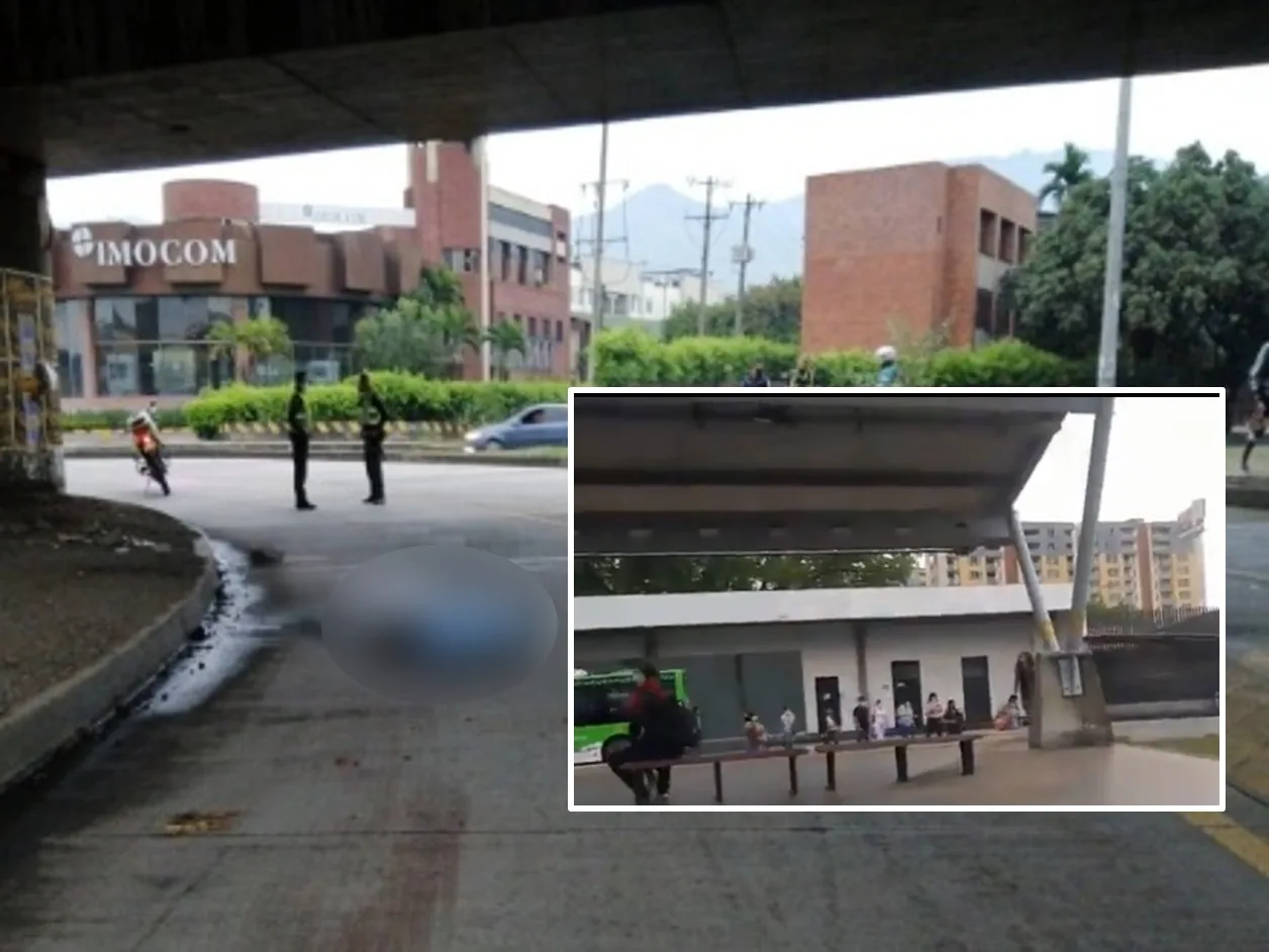 Todos los días "imprudencias al interior de Terminal Menga" y hoy, un trágico accidente en un carril de salida
