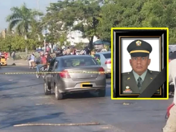 Policía asesinado en Cartagena.