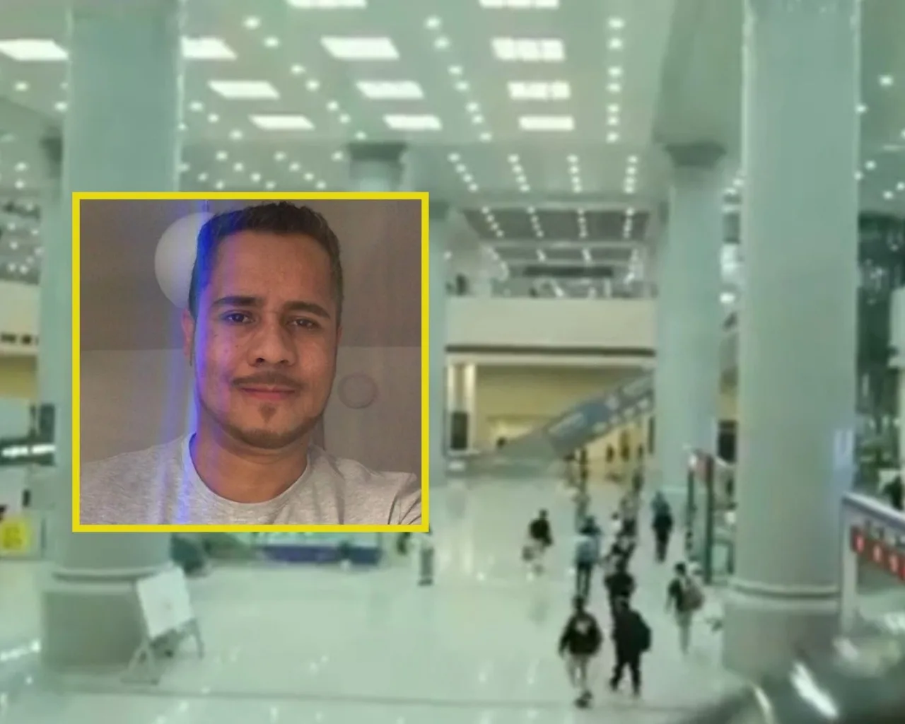 John Altamirano, docente colombiano que viajó China, se contagió de Covid y asegura: "Estoy peor que un preso"