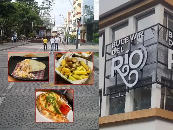 Bulevar del Río y su oferta Gastronómica, en Cali