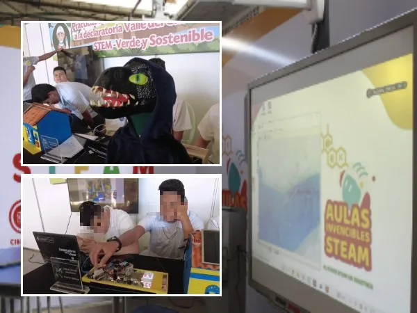 proyectos tecnológicos Pradera Valle aulas steam