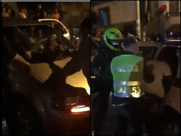 No dañen el carro que “es de mi mamá”, gritaba presunto ladrón atrapado y golpeado en Medellín