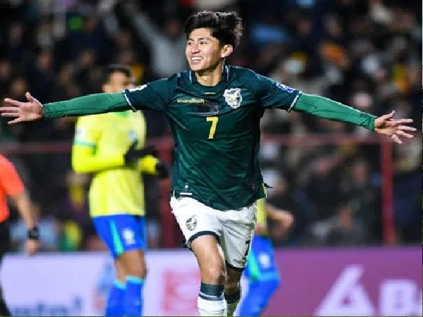 Miguel Terceros, jugador de la Selección Bolivia.