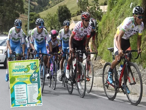 Hoy arranca la Vuelta a Nariño, el evento ciclístico más importante del departamento