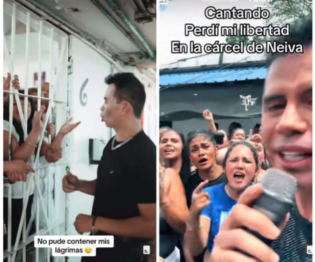 "Tantas jóvenes" presas, llamó la atención de la visita de Jhonny Rivera a cárcel, les cantó