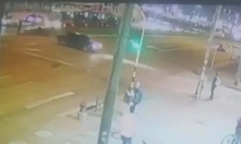 Dos motociclistas resultaron heridos en un accidente de tránsito en Bogotá