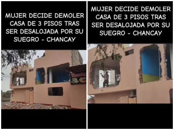 «Su ex suegro le solicitó el desalojo de la vivienda y ella la demolió»: El caso de una mujer en el Perú