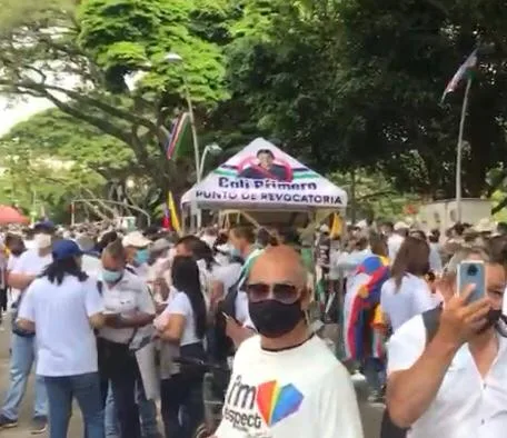 marcha del silencio en Cali