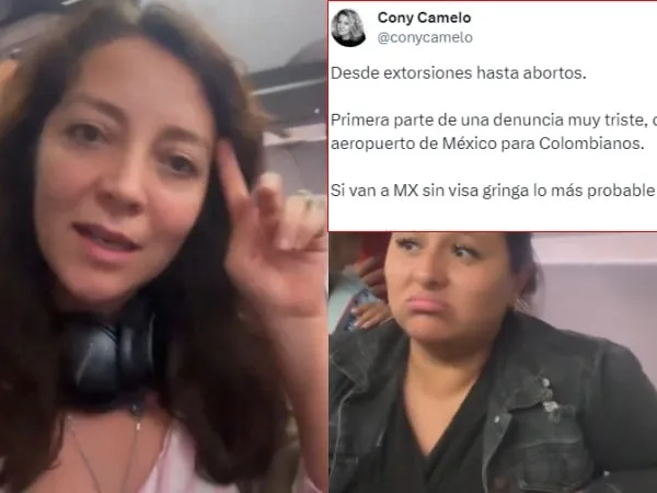 La actriz Cony Camelo denuncia maltrato a colombianos en México: pide intervención de autoridades