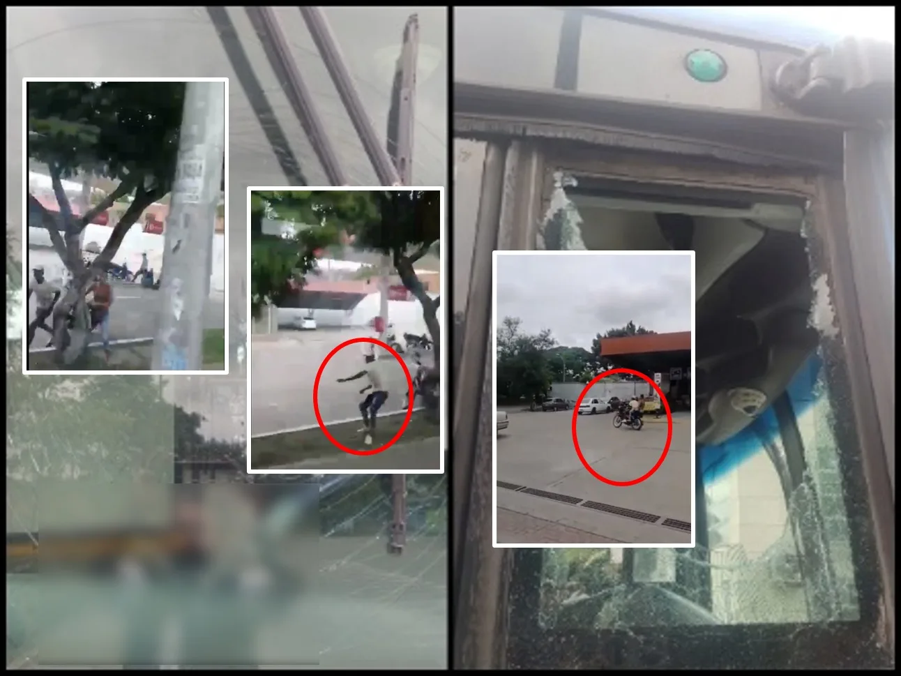 De recompensa en recompensa, pero "que castiguen": a pareja de motorizados que atacó a piedra otro bus del MIO