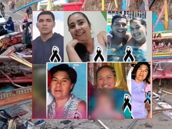 Los rostros de la tragedia en Pitalito, Huila, donde un bus escalera se quedó sin frenos