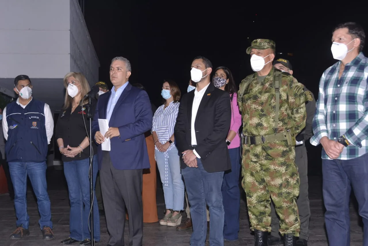 del presidente duque en