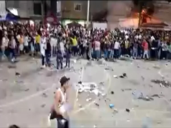 batalla campal en Taminango