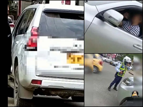 "Lo llamé a usted a pedirle un favor": denuncian que se negó a dar documentos a tránsito tras un accidente y "se fue"