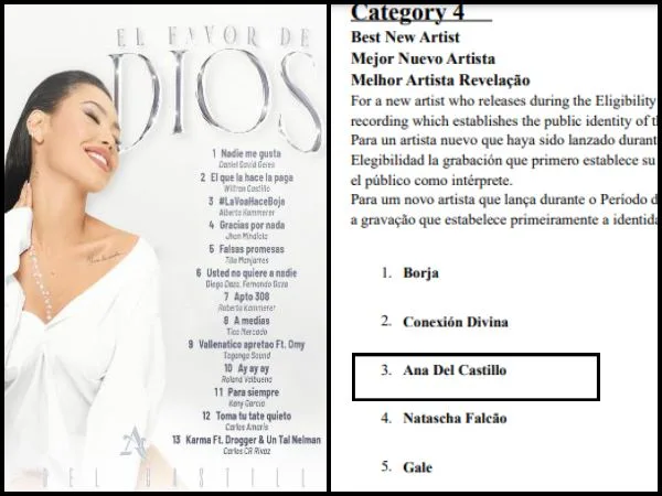 «No es una son dos las nominaciones»: Ana del Castillo nominada en los Latín Grammy 2023