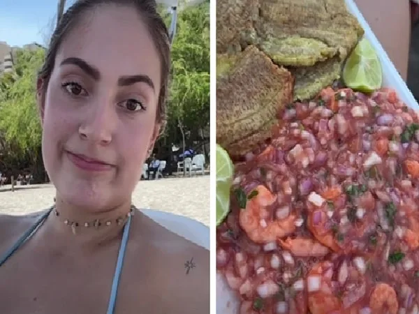 Turista se quejó de precio de cocteles de camarón en Santa Marta.